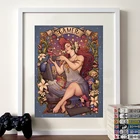 Постер Medusa в стиле игры ностальгия игровая консоль Печать на холсте картина на стену в стиле ретро изображение женщин игроков