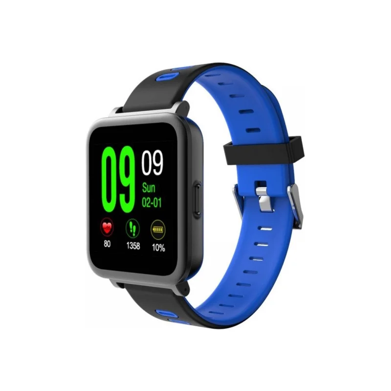 Смарт часы CARCAM SMART WATCH SN10 BLUE фитнес трекер пульсометр шагомер|Смарт-часы| |