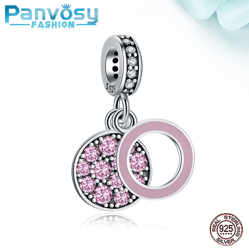 

New Enamel pendant Charms Silver 925 Orginal Fashion Gemstone Beads For Jewelry Making Lucky Designer Charm Fine Bracelets Bead