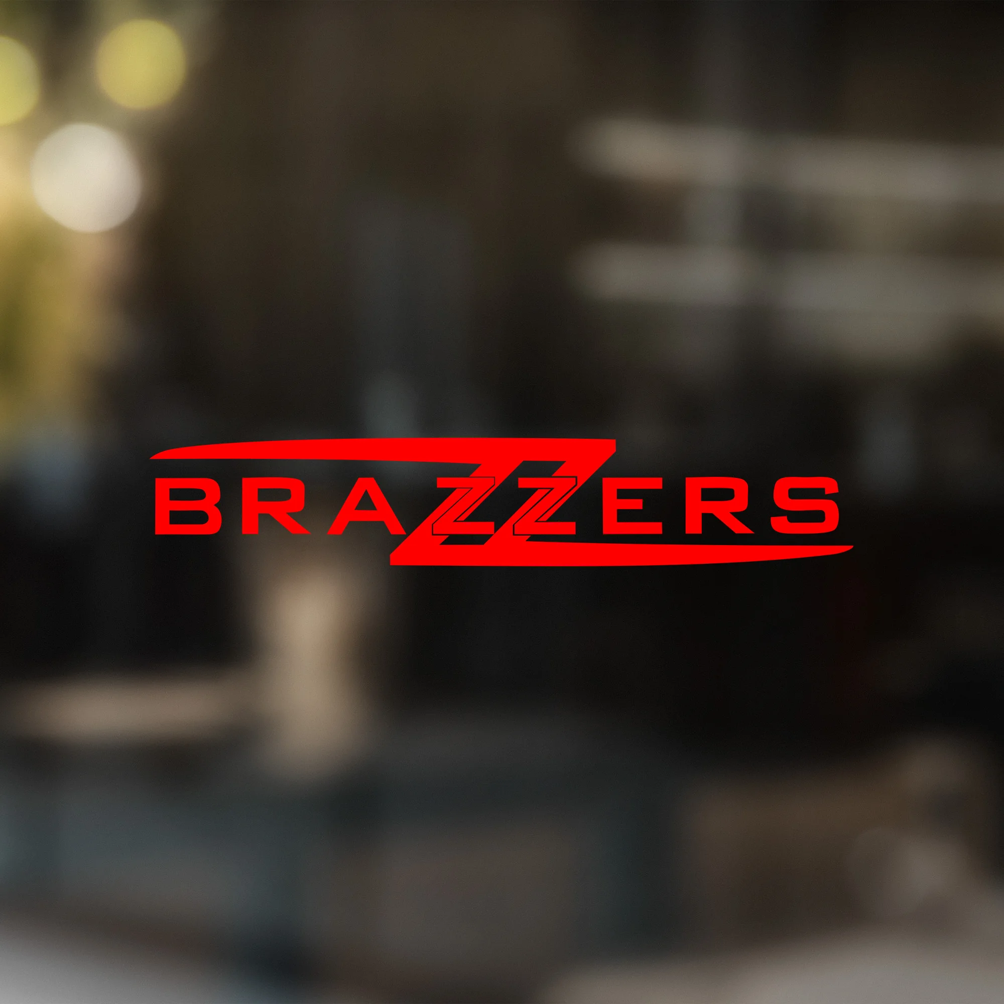 Наклейка на автомобиль BRAZZERS ZZ | Автомобили и мотоциклы