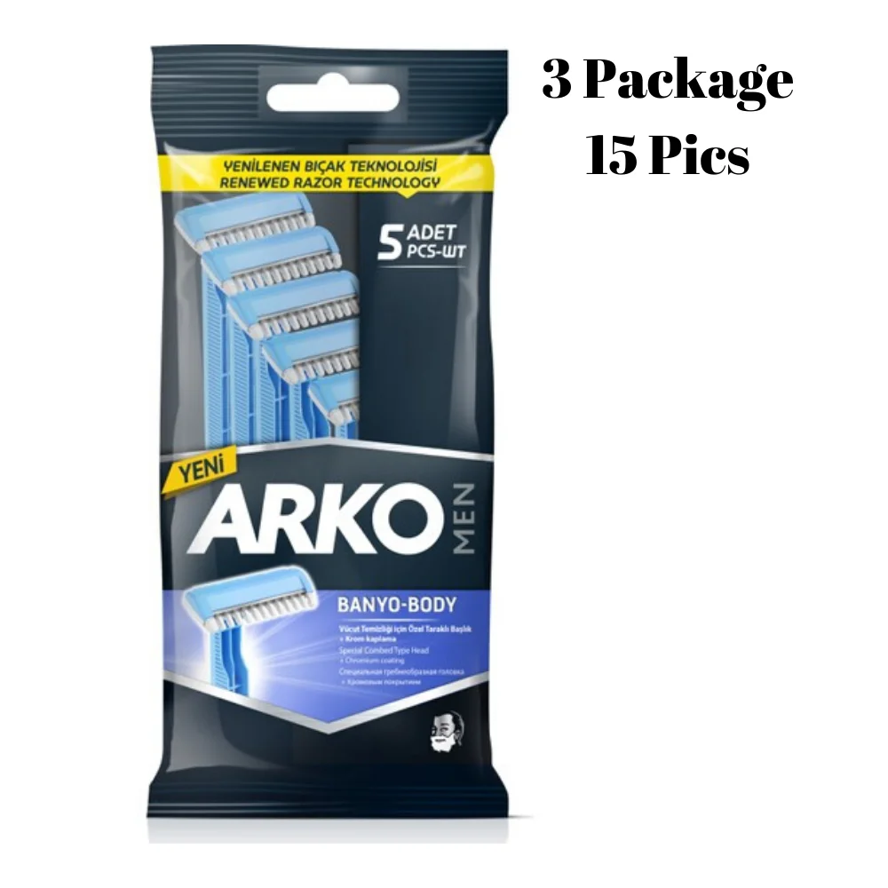 Men Razor Shaving Blade Shower 15pcs Body New Trend Easy and Fast Shave RazorRazor | Красота и здоровье
