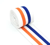 1 5 inch colorful striped elastic webbing elastic waistband elastic suitable for diy clothing accessories by the yard