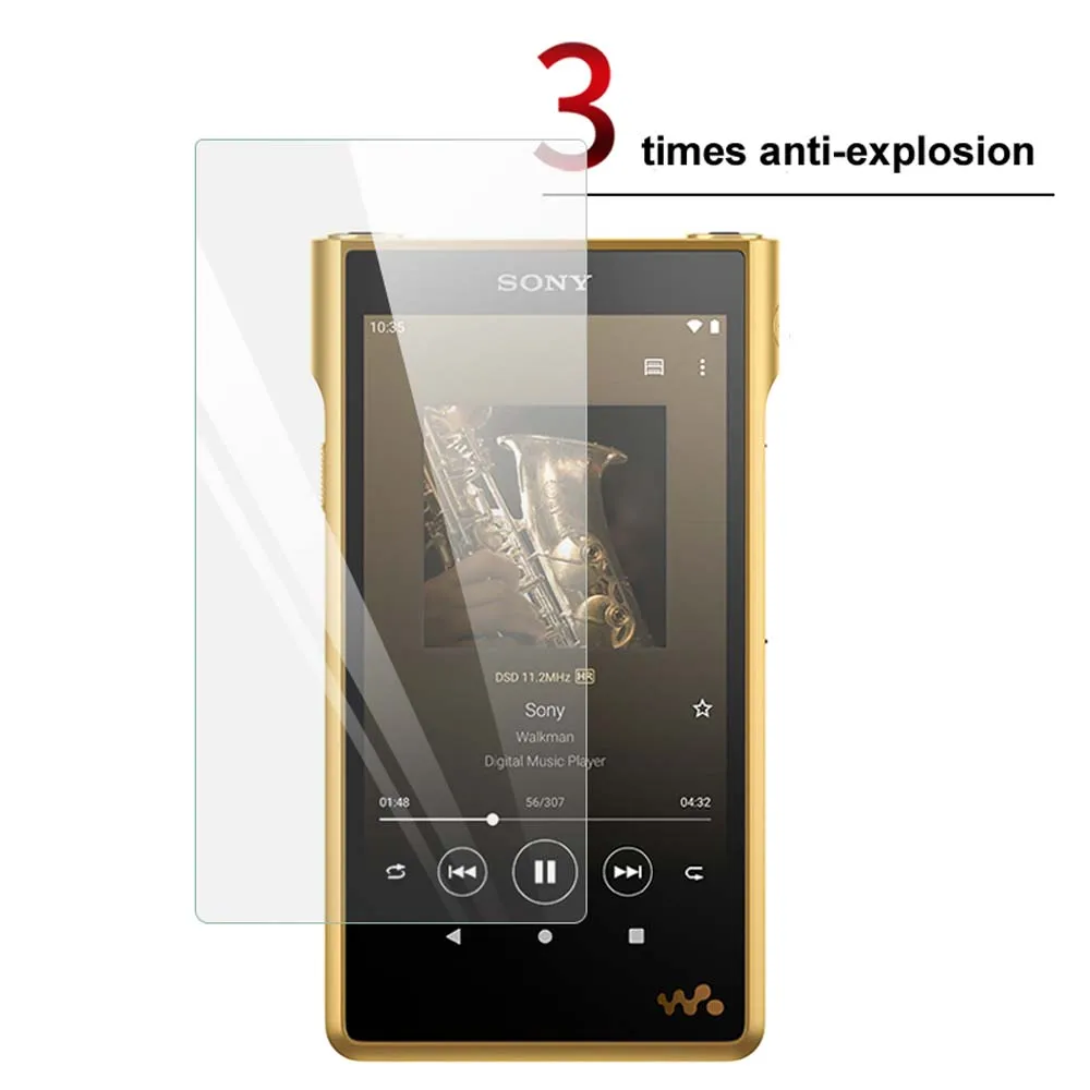 9H Защита от царапин Премиум Защитная пленка Закаленное стекло для Sony Walkman NW-WM1AM2