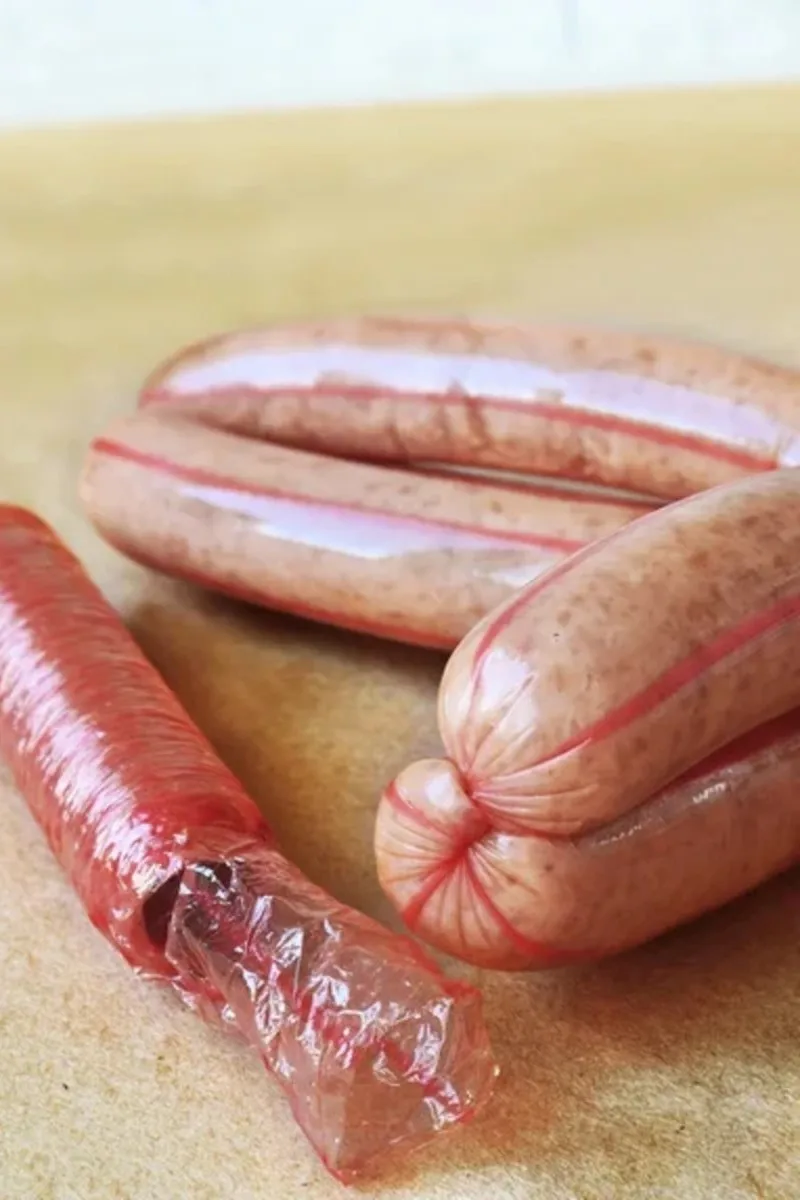 Полиамидная сосисочная оболочка 33 м калибр оболочки 24мм приготовление сосисок