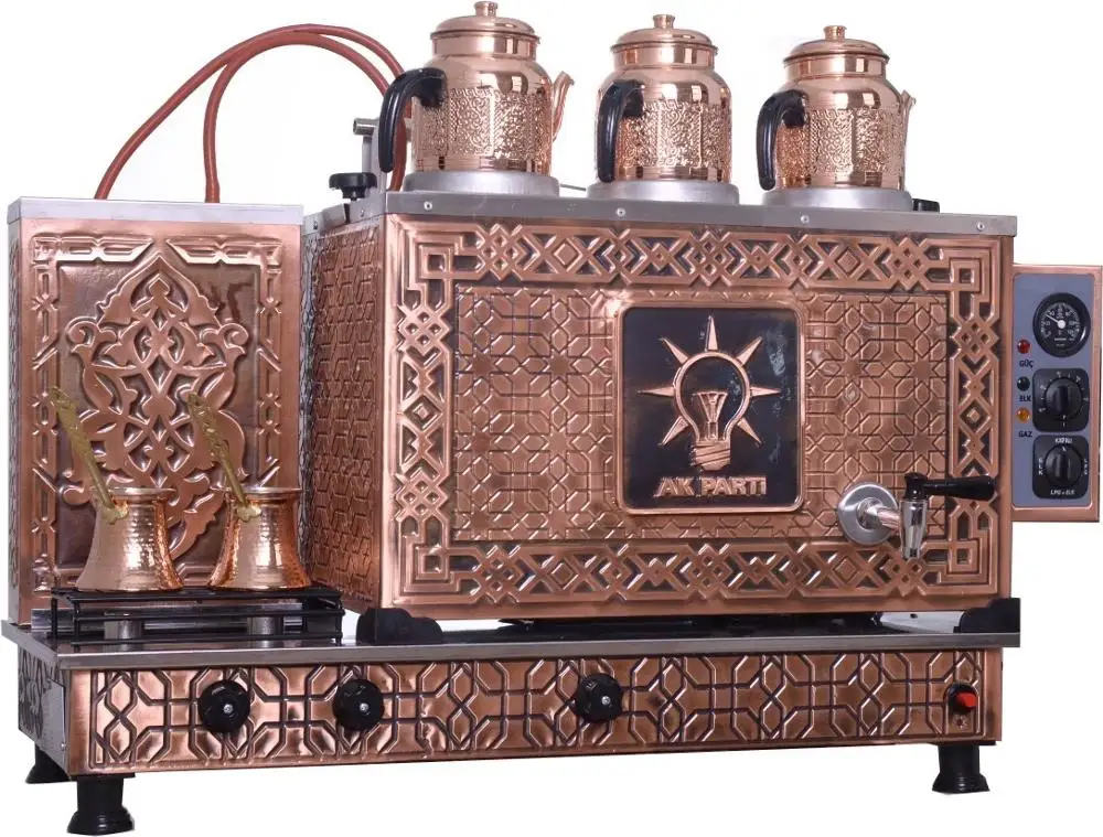 Кутlu | Профессиональная чайная машина Кофемашина Медная Кофеварка чайница для