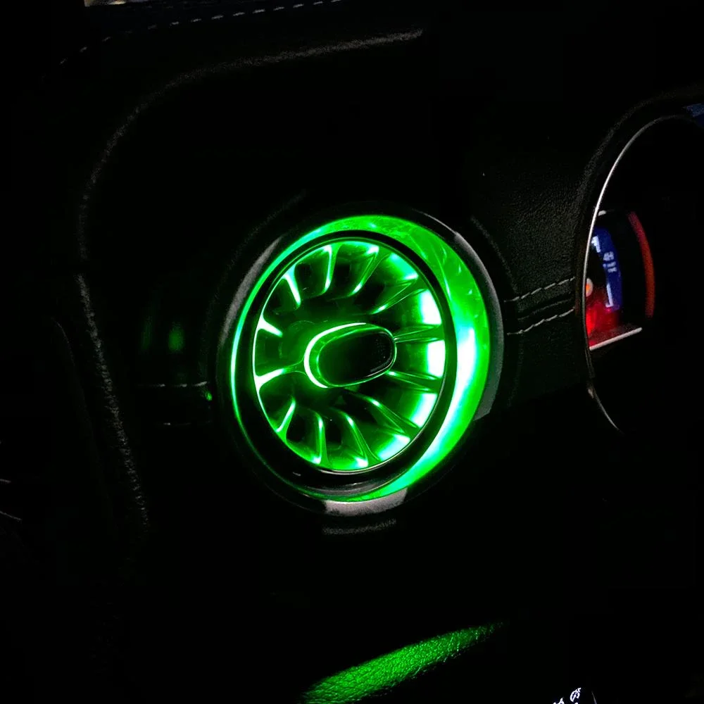 

Turbo Air AC Vent W/ Ambient Light for 18-21 Jeep Wrangler JL & Gladiator JT