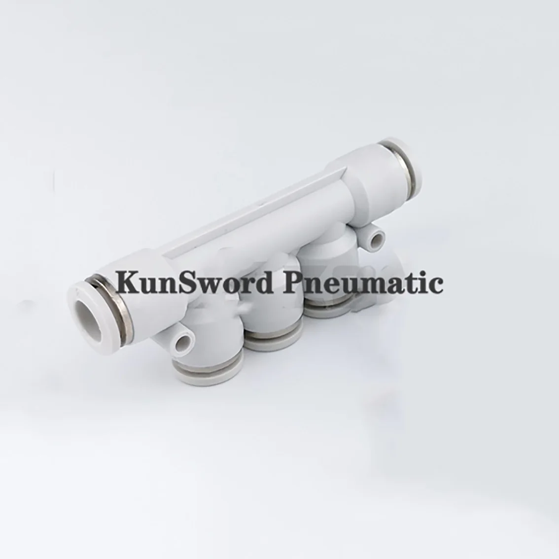 

10Pcs Plastic 4, 6, 8, 10, 12mm Pneumatic Fitting Pipe Connector Air Quick Fittings Five-Way Equal Diameter White Converter
