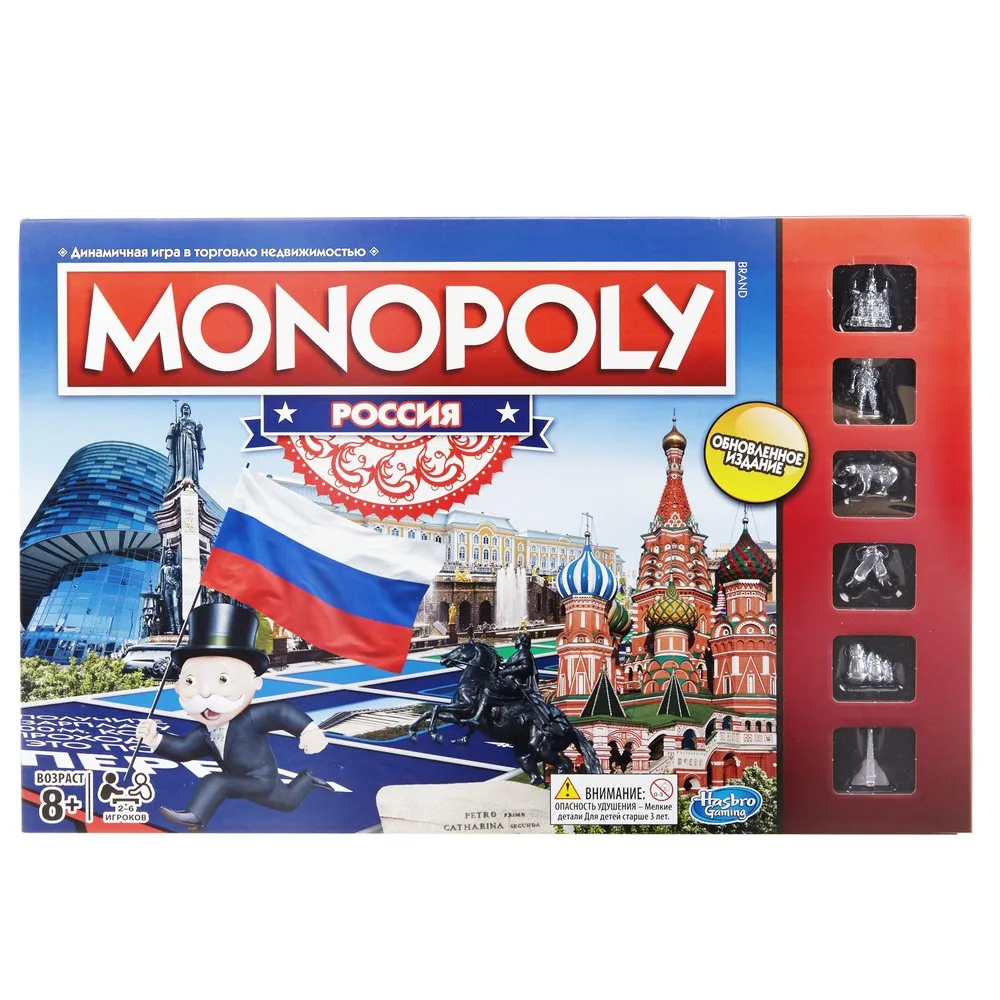 Игра настольная Monopoly Монополия Россия B7512121|board game|game monopolygames board games |