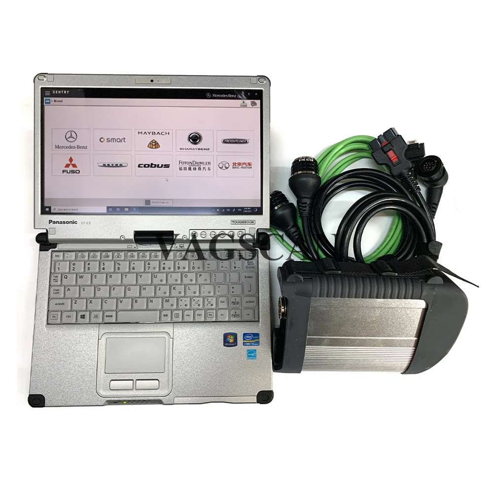 

DAS XENTRY WIS EPC SD Connect Compact 4 для MB Star C4 диагностический инструмент V2021.06 с Vediamo и DTS для автомобилей и грузовиков