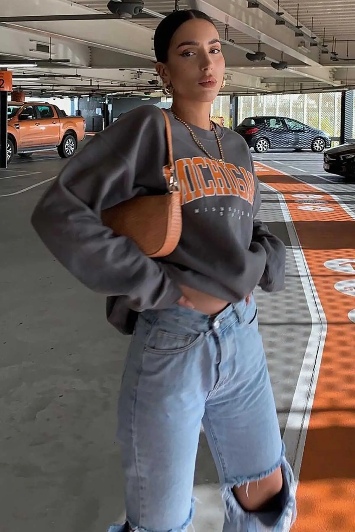 

Girls Anthracite Sweatshirt