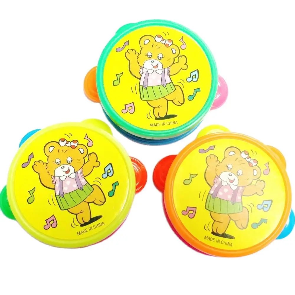 1 шт. Платье для девочек с изображением медведя Тамбурины музыкальные игрушки