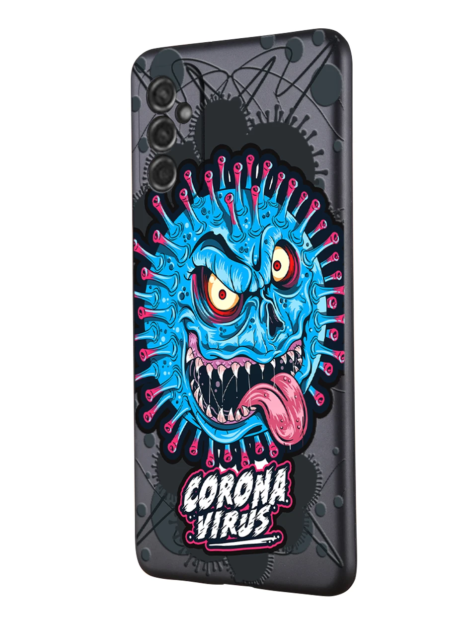 Силиконовый чехол Мобилиус на Samsung M52 рисунок Фразы и цитаты