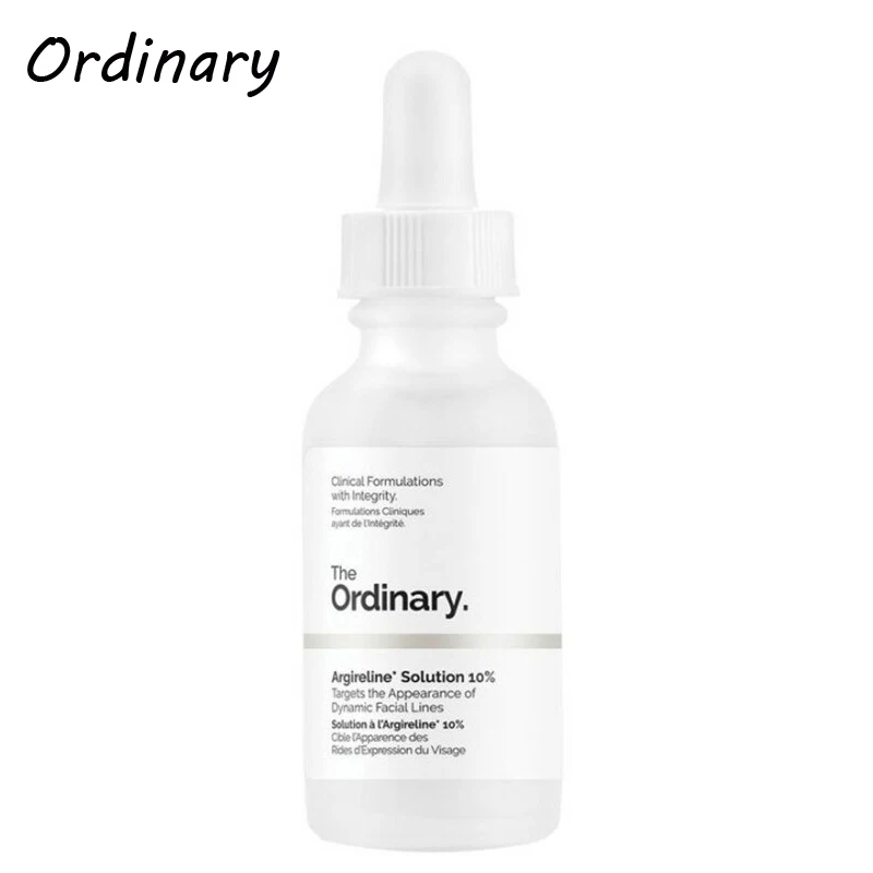 

Ordinary Argireline Solution 10% Serum Promote Collagen Production Reduce Facial Wrinkles Fine Lines Anti-Aging Face Care 30ml