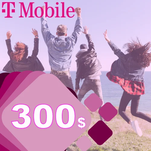 

Карта для быстрой заправки T-Mobile $300