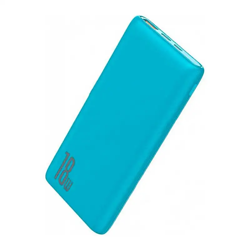 Внешний аккумулятор Baseus Bipow Quick Charge Power Bank PD+QC 10000 mAh 18W (PPDML-03) Blue | Мобильные телефоны