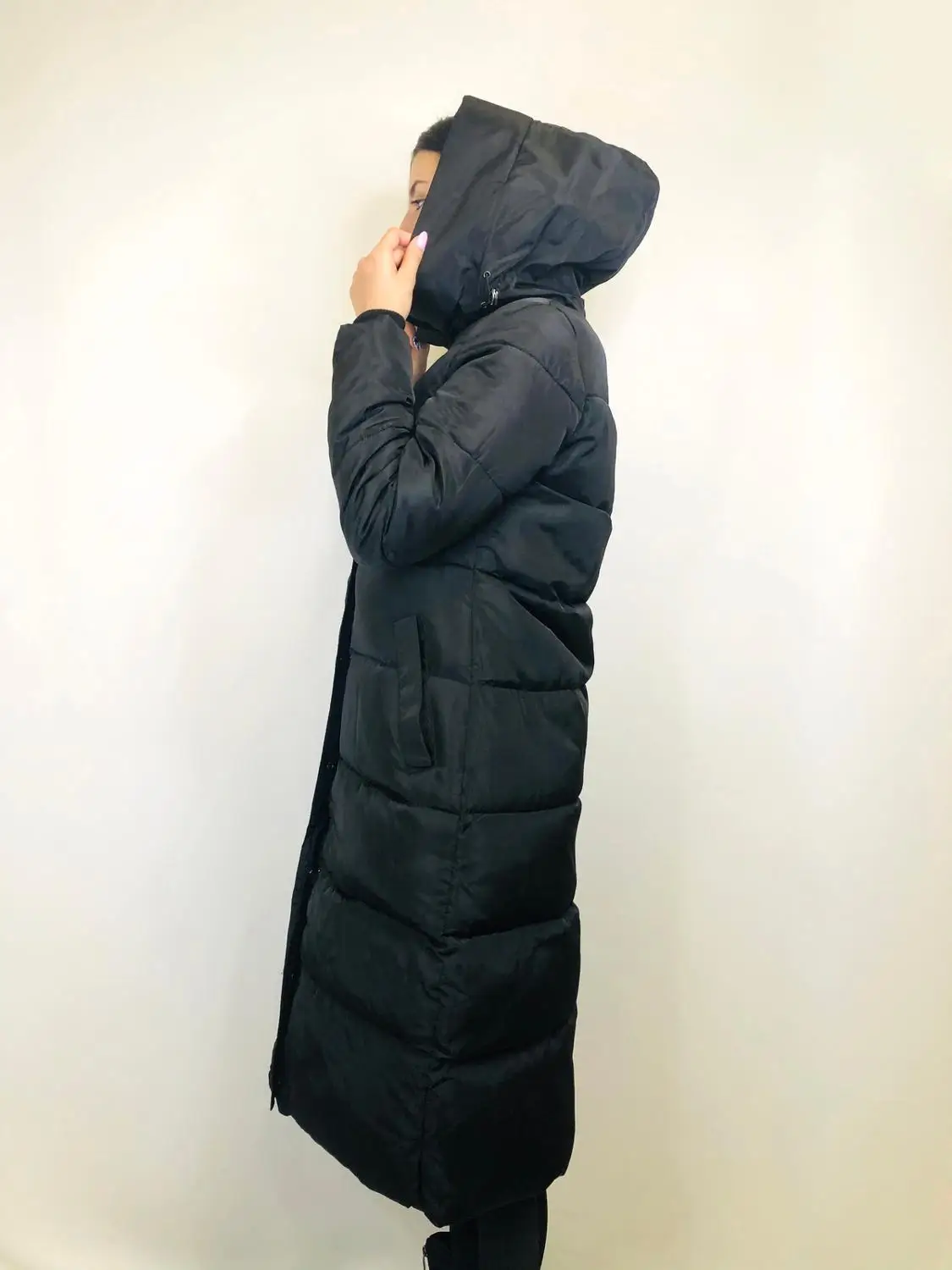 Пуховик зимний женский теплый длинный Yanpai|Женские куртки| |