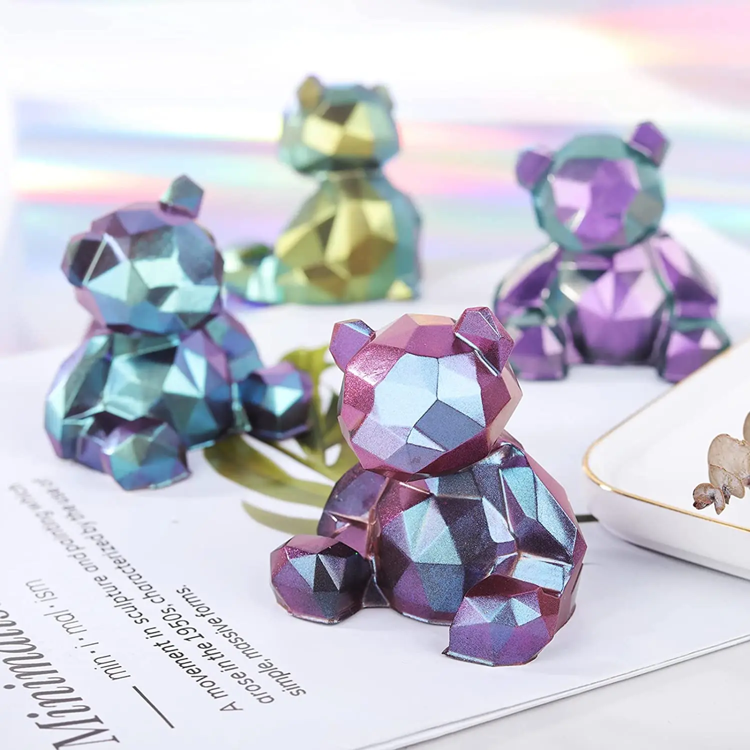 Chameleon Powder Upgrade Color Shift Mica Powder for Epoxy Resin Mold Pearl Pigment Powder For Painting Candle Making Slime