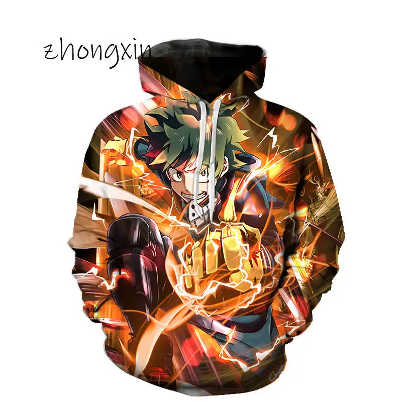 

3D Printed Hoodies My Hero Academia Boku No Hero Academia Fashion Men Women Children Sweatshirts Pullovers Casual Jacket
