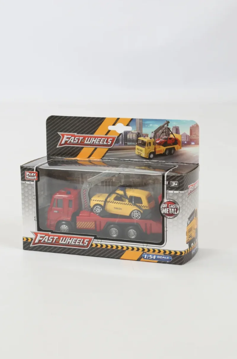 Металлический эвакуатор с машинкой инерционная машинка коллекционная |