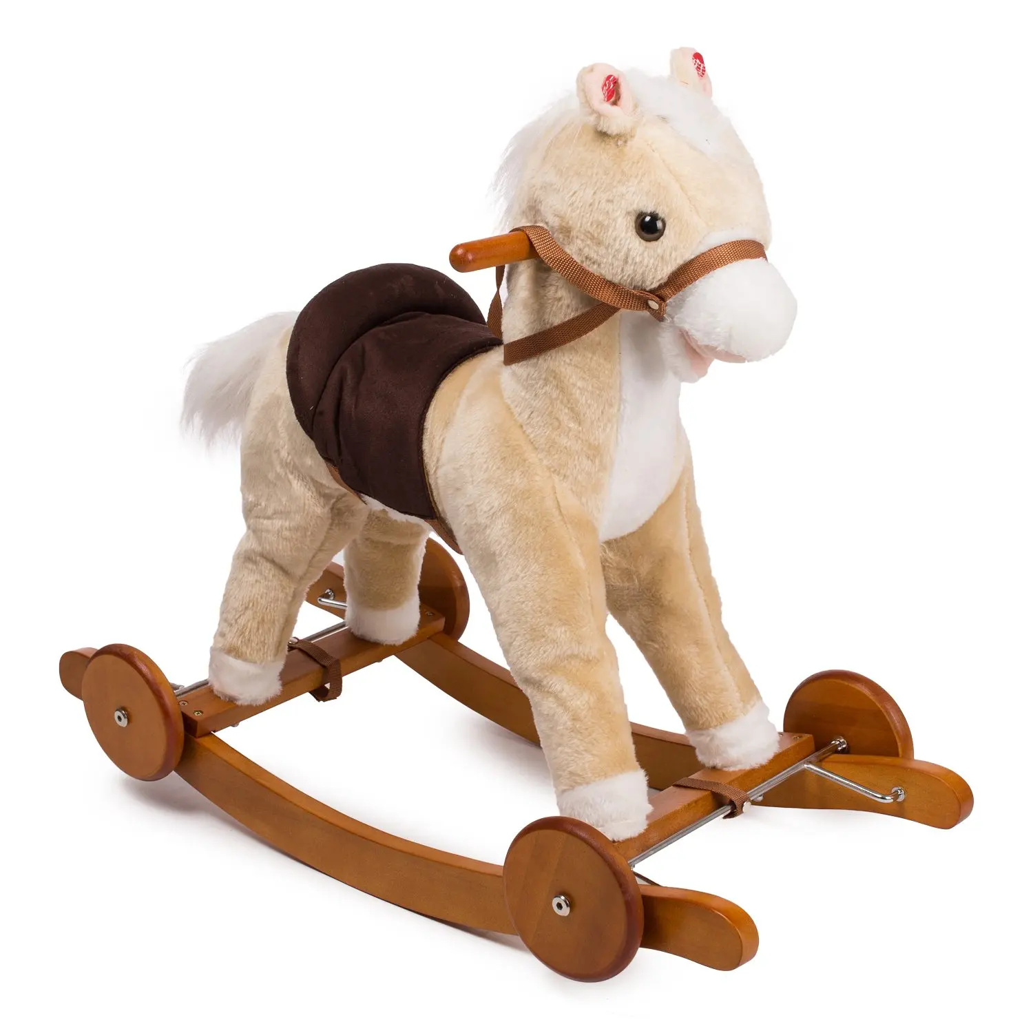 cheval a bascule avec roulettes