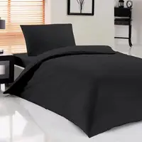 YOUR WONDERFUL COVER YOUR Pure Single Duvet Cover Set Black, White & Red