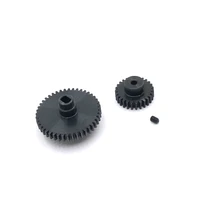 reduction gear motor gear kit for wltoys 144010 144001 144002 124016 124017 124018 124019 rc car metal upgrade parts