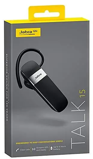 Bluetooth гарнитура Jabra Talk 15 (Black)|Наушники и гарнитуры| |