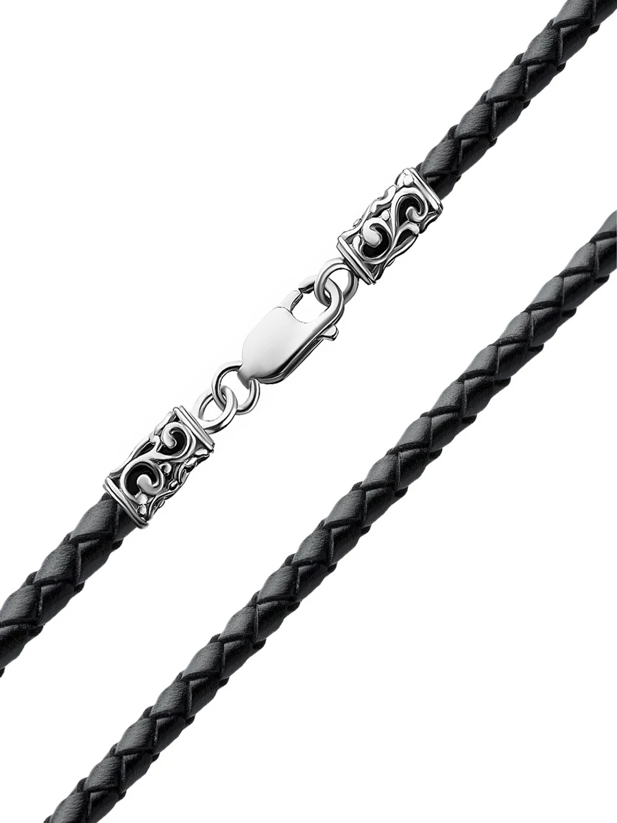 Кожаный шнурок 3 мм