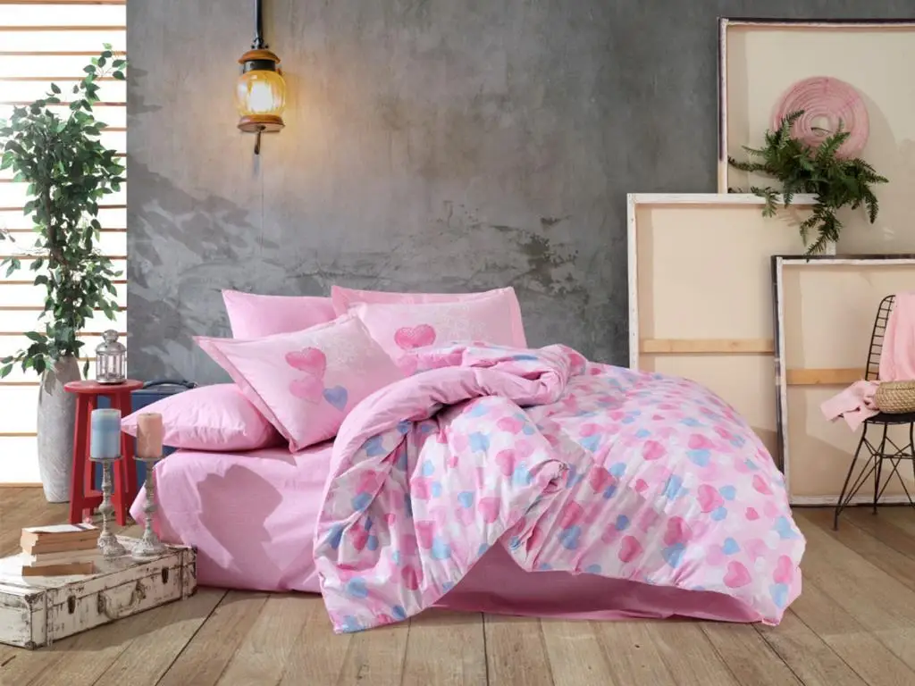 

YOUR WONDERFUL COVER YOUR Lavida Single Duvet Cover Set Pink, Red
