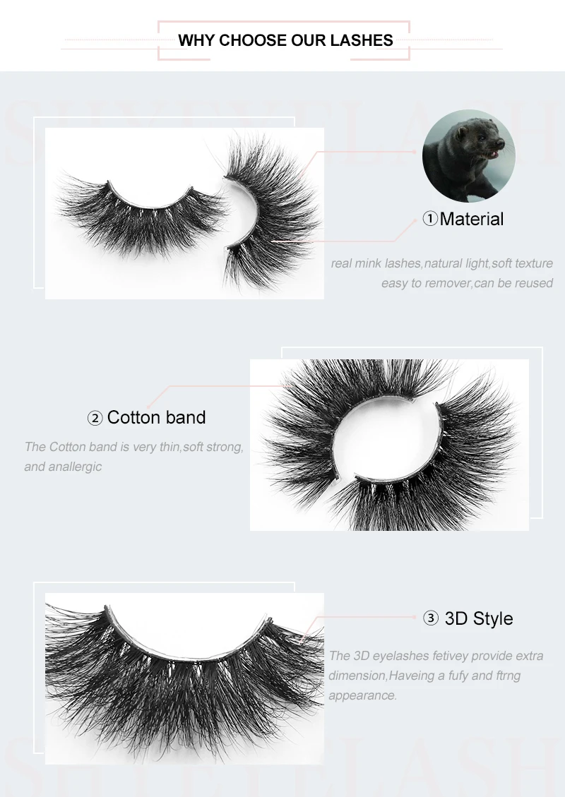 25mm 5D Mink Eyelashes Wholesale Makeup Fluffy Soft Wispy Natural Cross Eyelash Extension Reusable Lashes Min | Красота и здоровье