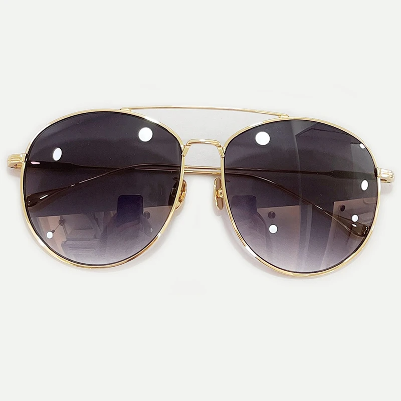 

Sunglasses Women Men 2021 Luxury Brand Fashion All-Match Glasses Mirror Gradient UV400 Protection Shades Gafas De Sol Mujer