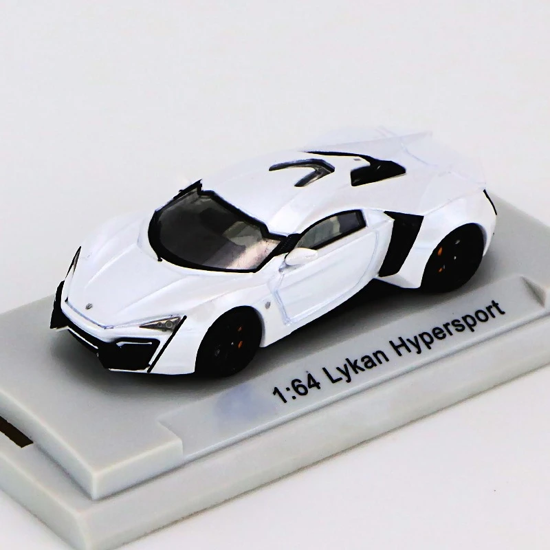 Supercoche de aleaci&oacute;n LYKAN HYPERSPORT, modelo nuevo en caja, Colecci&oacute;n 1/64-3