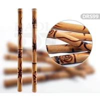 wooden rainstick rainmaker rattle rain patter noise shaker professional musical instrument toy bamboo otantic for kids adults