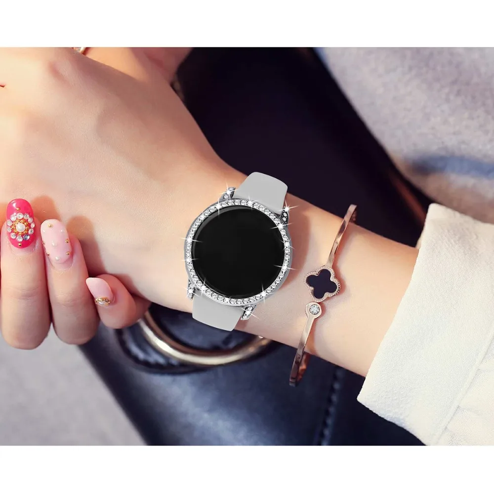 Блестящий чехол для samsung galaxy watch Active cover Diamond TUP Защитная пленка для экрана бампер Защита от падения, аксессуары