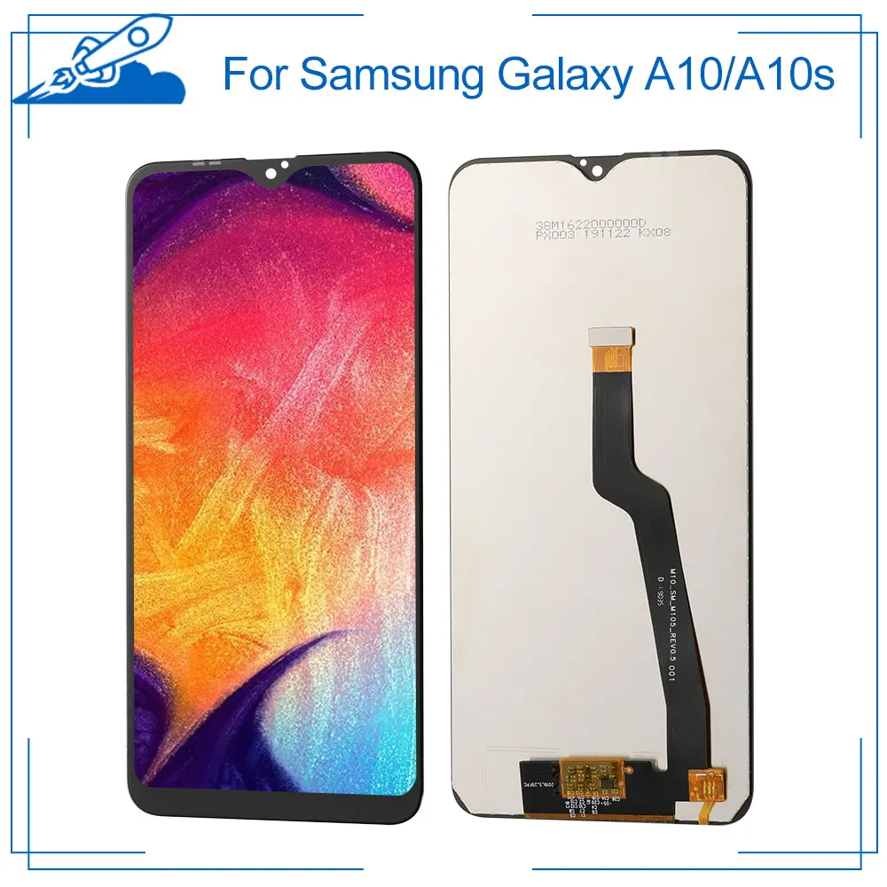 Дисплейный модуль (дисплей + сенсор) Elekworld для смартфона Samsung Galaxy A10/A10s с рамкой/без