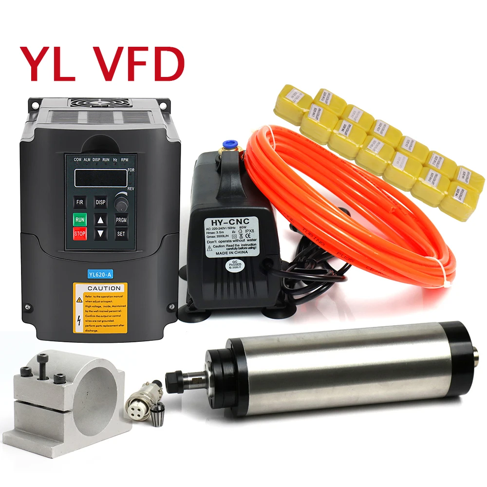 

Шпиндель с водяным охлаждением XILAIYUE 1.5 кВт