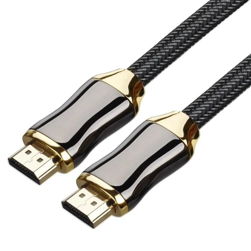 

1.5M HDMI-compatible Cable High Speed 2.0 Golden Plated Connection Cable Cord For UHD FHD 3D Xbox PS3 PS4 TV
