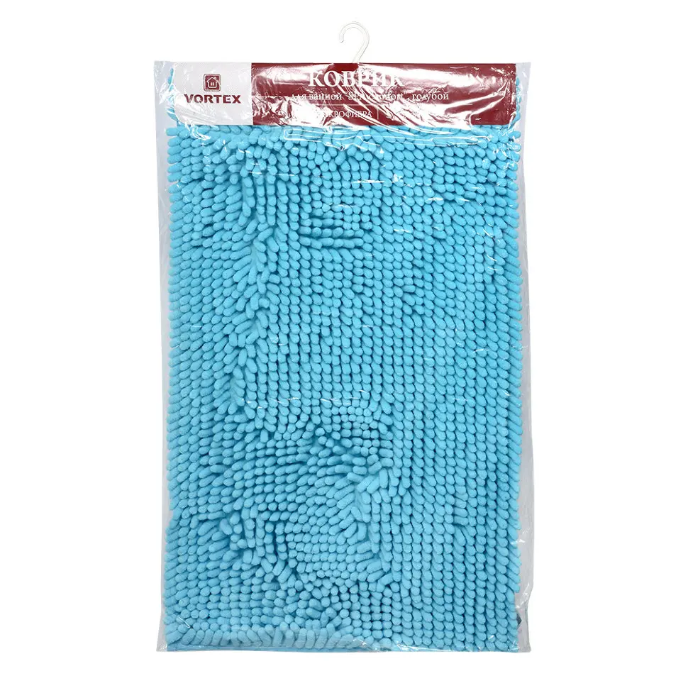 Коврик для ванной Vortex Spa comfort 50х80 см голубой 24139 | Коврики