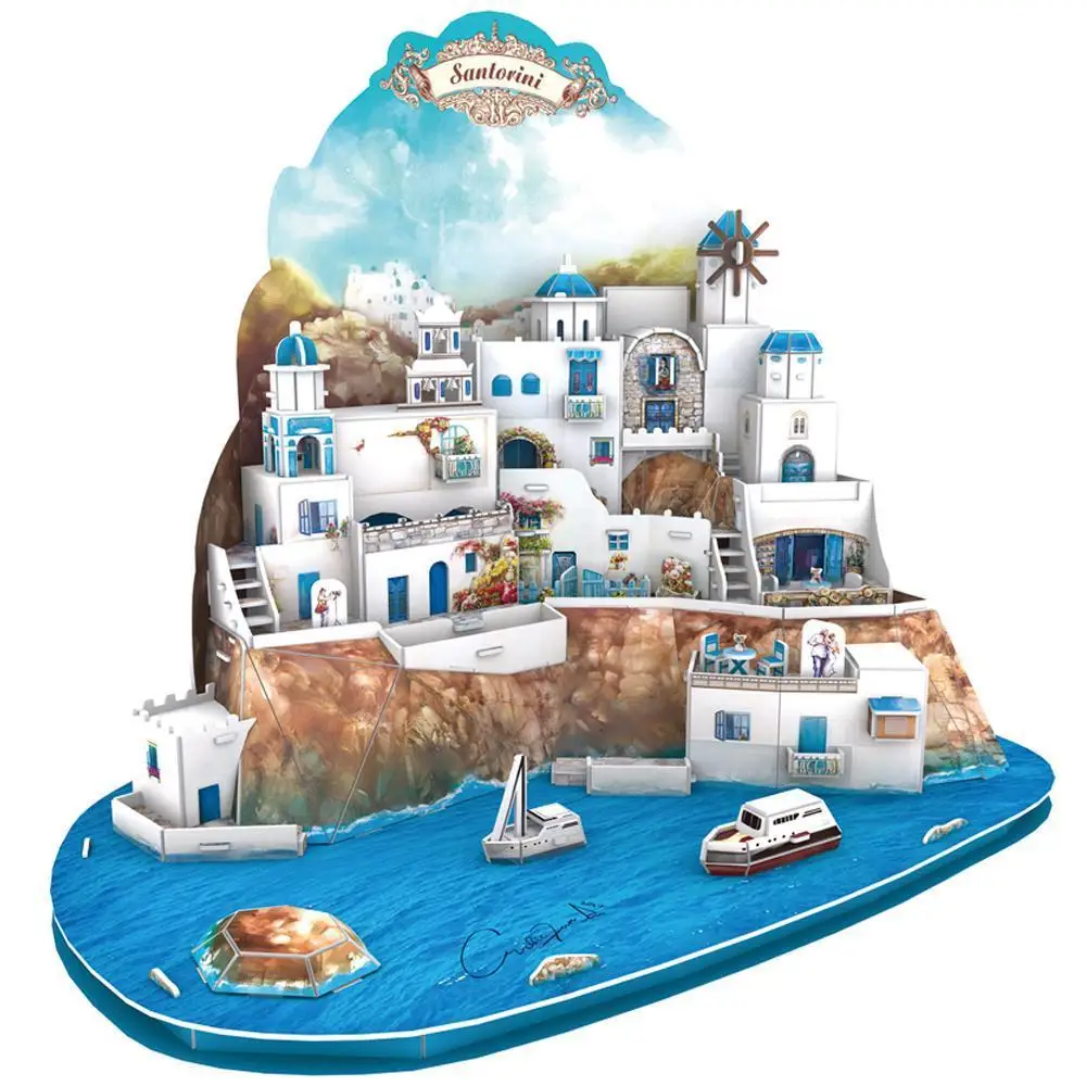 

3D PUZZLE Cubic Fun Santorini Adası - Yunanistan