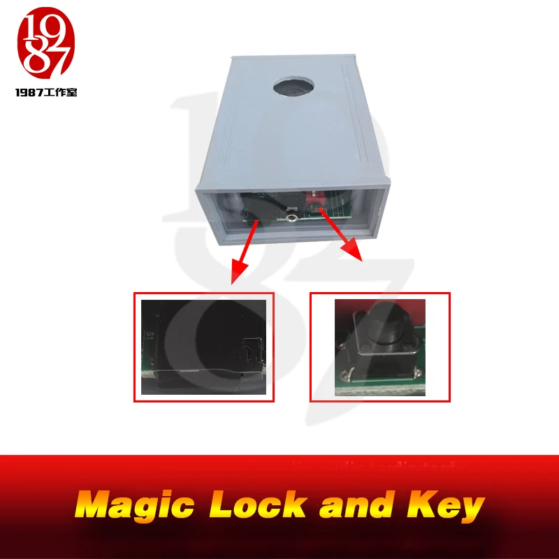 JXKJ1987 реальный игровой замок для выхода комнаты волшебный и ключ поместите в