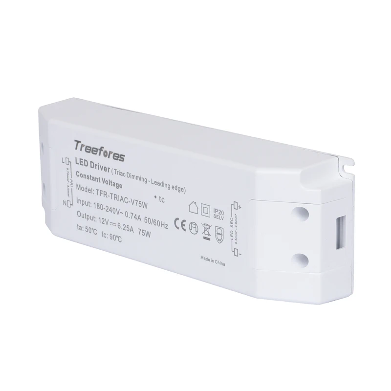 Адаптер для светодиодного драйвера с регулируемой яркостью 75 Вт 120 В переменного