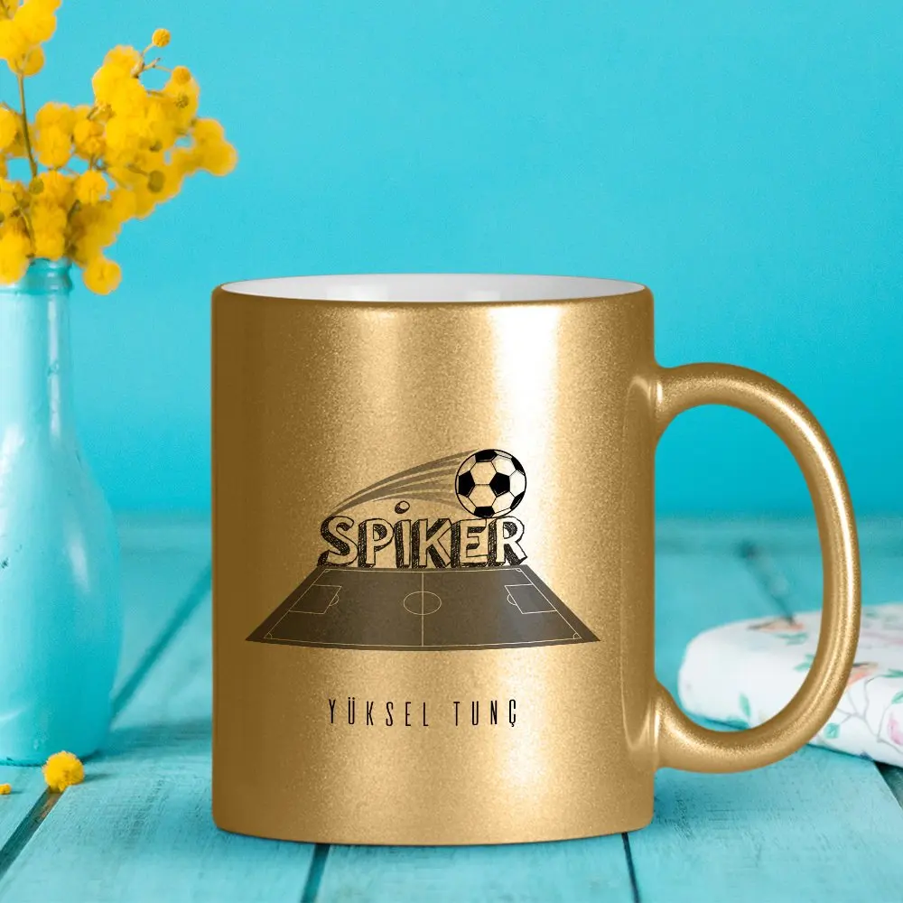 

Personalized Professional Announcer Gilded Mug Cup