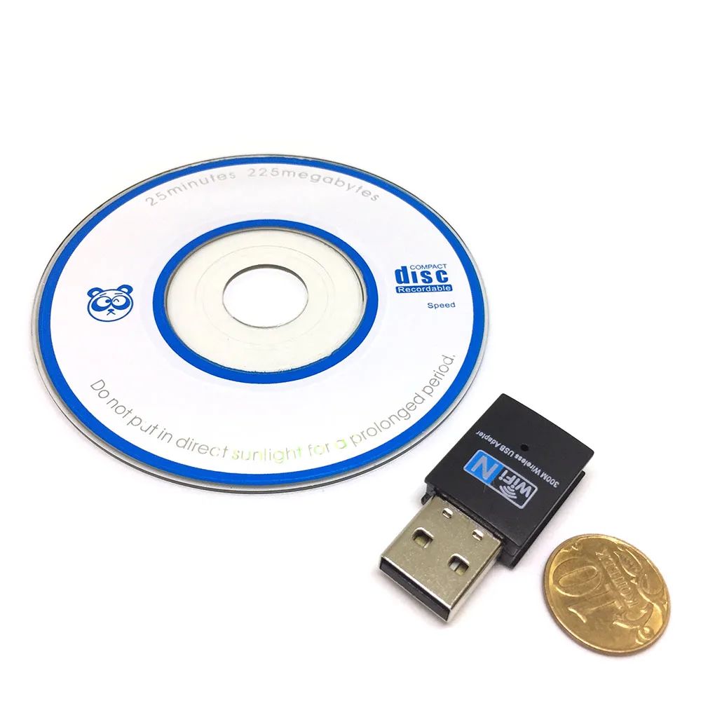 USB - Wifi адаптер 300Мбит/c 802.11n 2 4 ГГц модель UW300-1 Espada /Сетевая карта/ | Компьютеры и офис