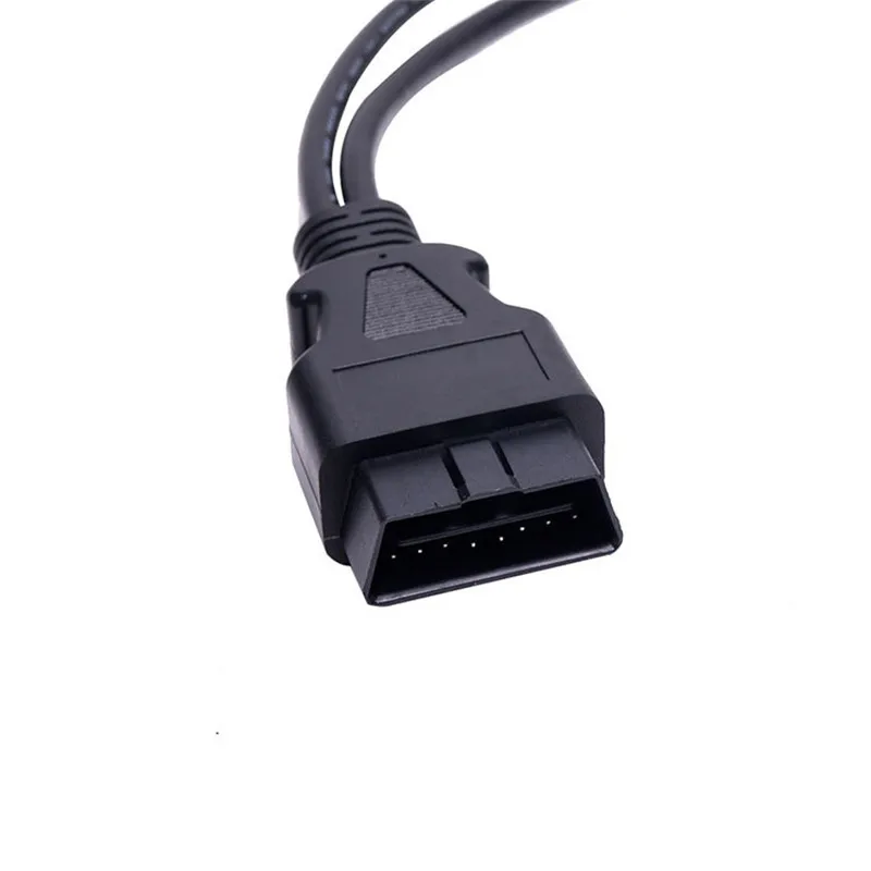 

OBD2 Male to Female One-to-Two Extension Cable With Baffle For Kia and Mazda Extension Cable 16-pin 16 Conversion Adapter