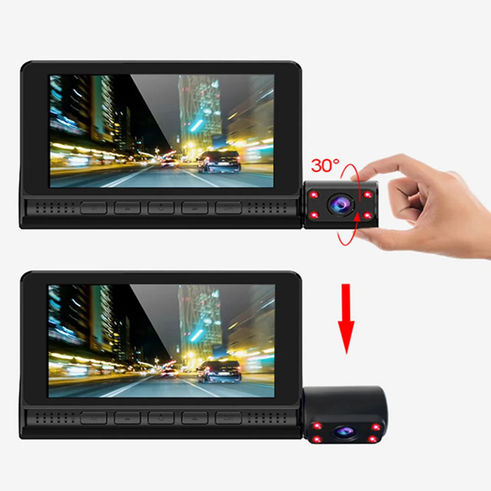 Многофункциональный Автомобильный видеорегистратор автомобильная камера с