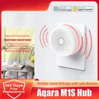 Умный шлюз Mijia Aqara Hub M1S, беспроводной светильник RGB с дистанционным управлением через приложение Homekit, 2021
