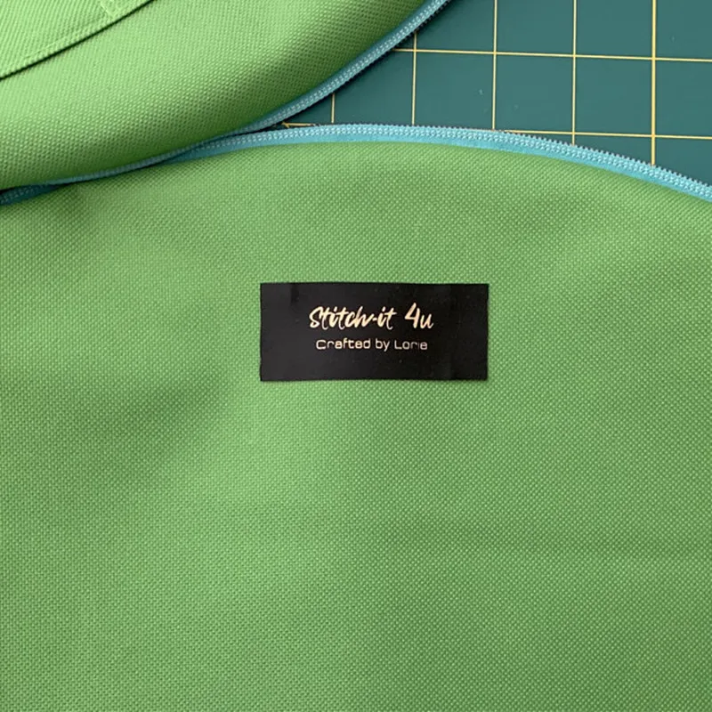 300 высококачественные тканевые бирки для одежды на заказ этикетки атласная лента