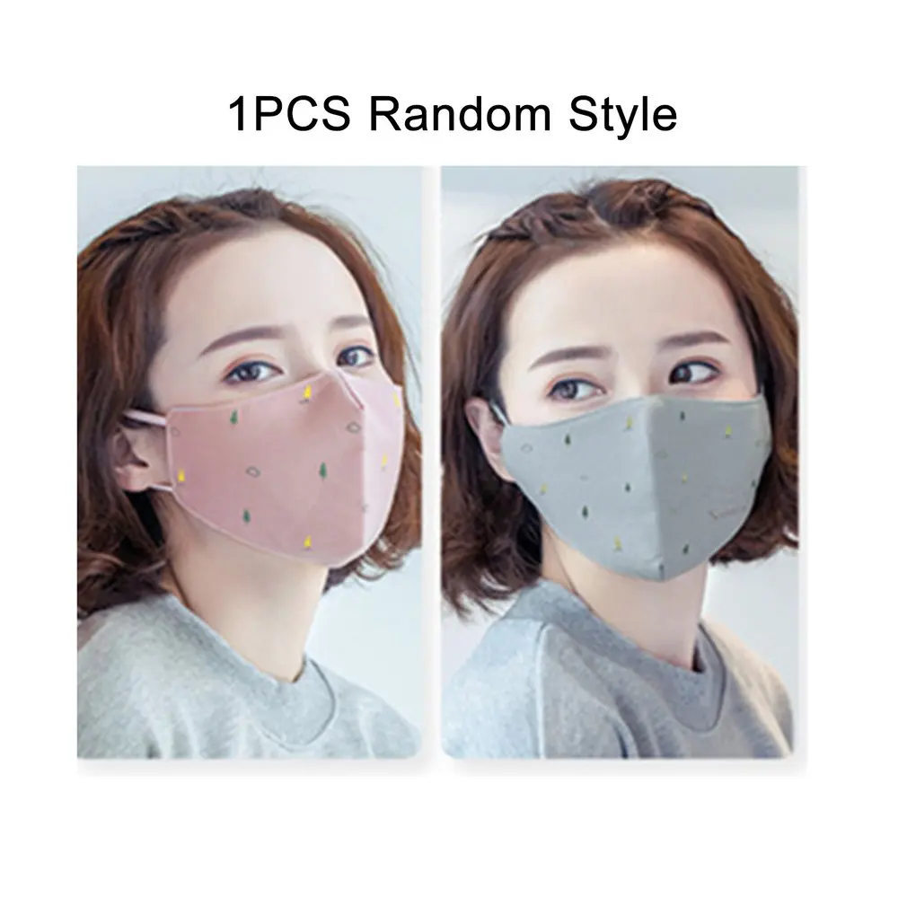 

3-Layer Anti-Fog And Haze Masks For Winter Warm Breathable Men And Women With The Same Filter Dustproof PM2.5 Masks Cotton