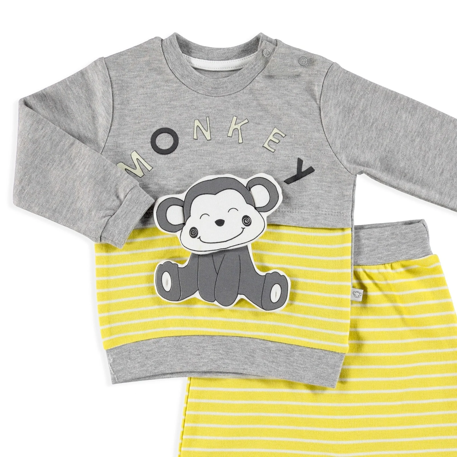 Детская толстовка с брюками ebebek Mymio Fun Monkey| |