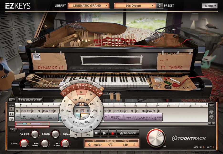 

Toontrack Ezkeys Comptete V1.2.5 VSTi-AAX Full Libraries & MIDI's Included
